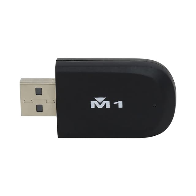 Adaptador Sem Fio Motor One M1 CarPlay USB-A Preto