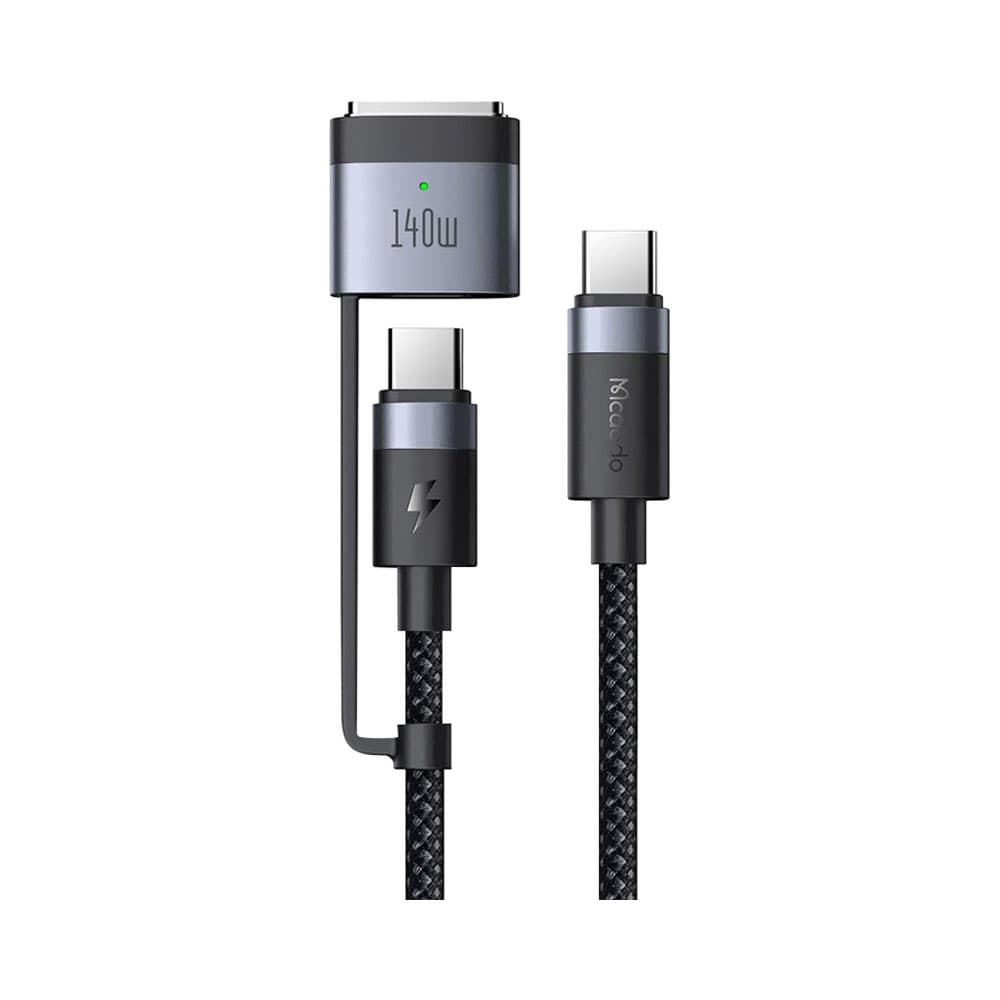 Cabo 2 Em 1 Mcdodo Ca-0140 MagSafe 3 240W Preto