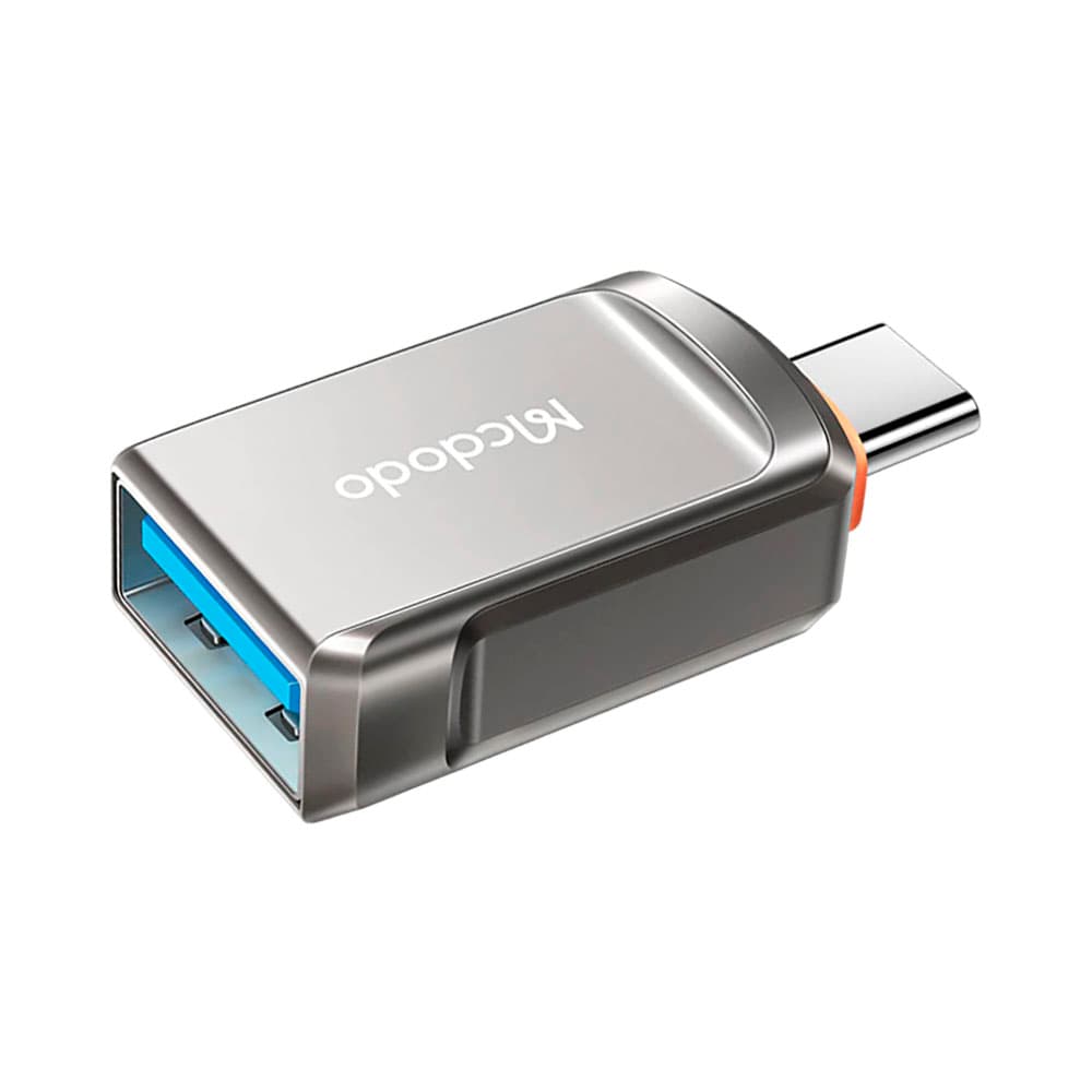 Adaptador Mcdodo Ot-8730 USB-A 3.0 para Tipo-C Cinza