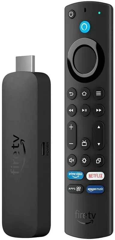 Adaptador Multimídia Amazon Fire TV Stick 4K Max 16GB WiFi 6E 2ª Geração