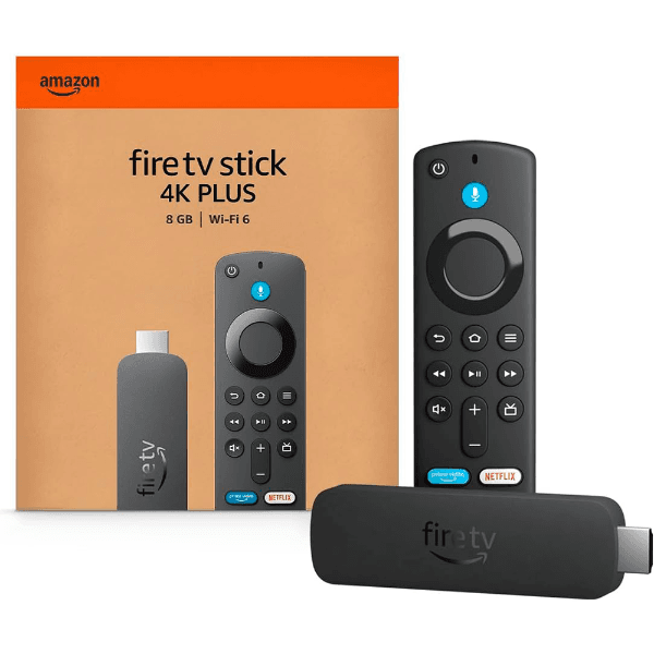 Adaptador Multimídia Amazon Fire TV Stick 4K Plus com Alexa / 8GB / Wi-Fi 6 - Preto