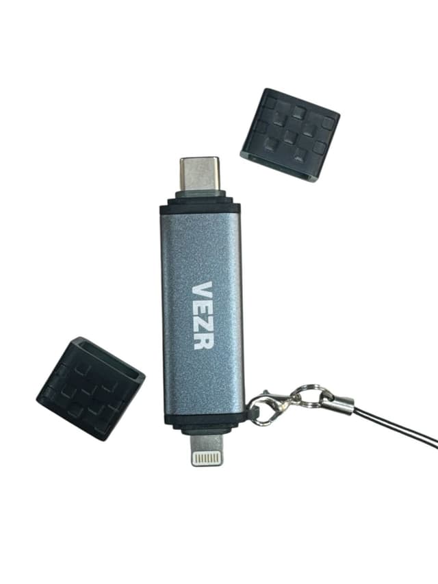 Adaptador Vezr Jt-Dk010 (2 Em 1) USB-C/Lightning