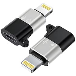 Adaptador para Microfone Lightning Macho a USB-C Fêmea