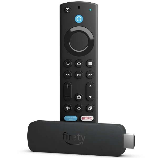 Adaptador para Streaming Amazon Fire TV Stick Max 2ª Geração 4K Ultra HD - Preto