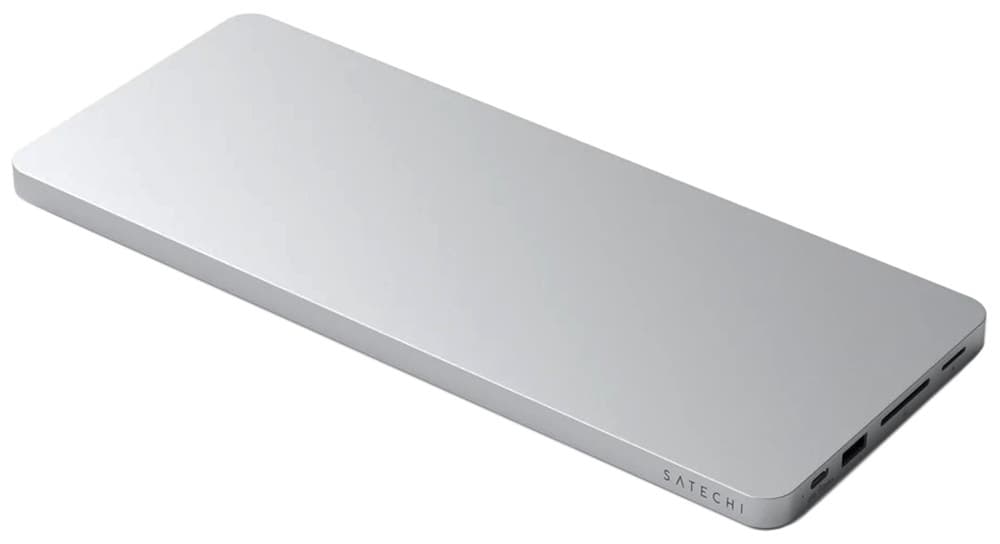Adaptador Satechi USB-C Slim Dock St-Ucisds para iMac 24" Prata