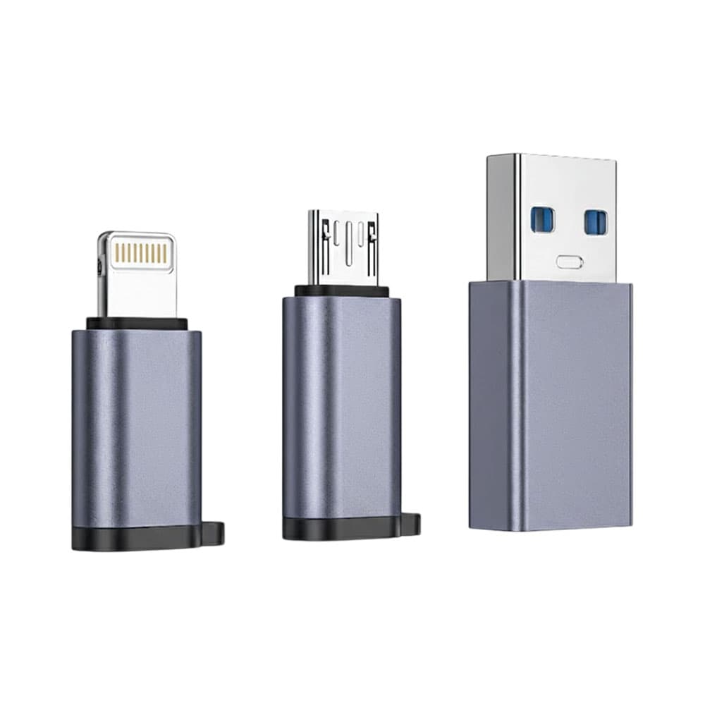 Adaptador Luxor USB-C Lx-31695 3 Em 1