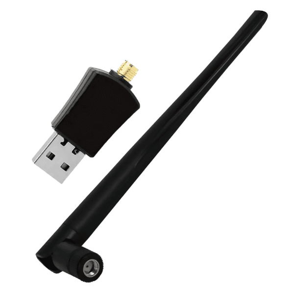 Adaptador Wifi Quanta QTAA600 / 600Mbps / USB - Preto