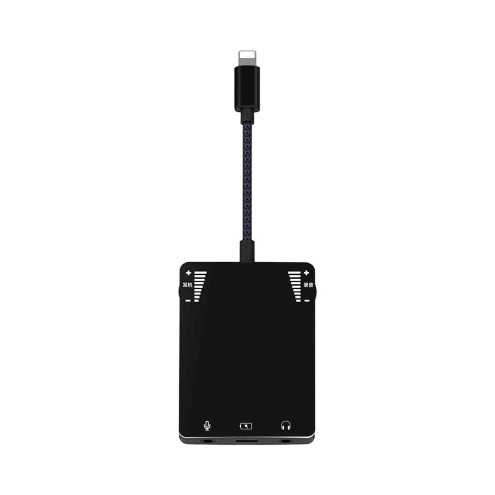 Adaptador 3 Em 1 Wiwu Jms-005 Preto