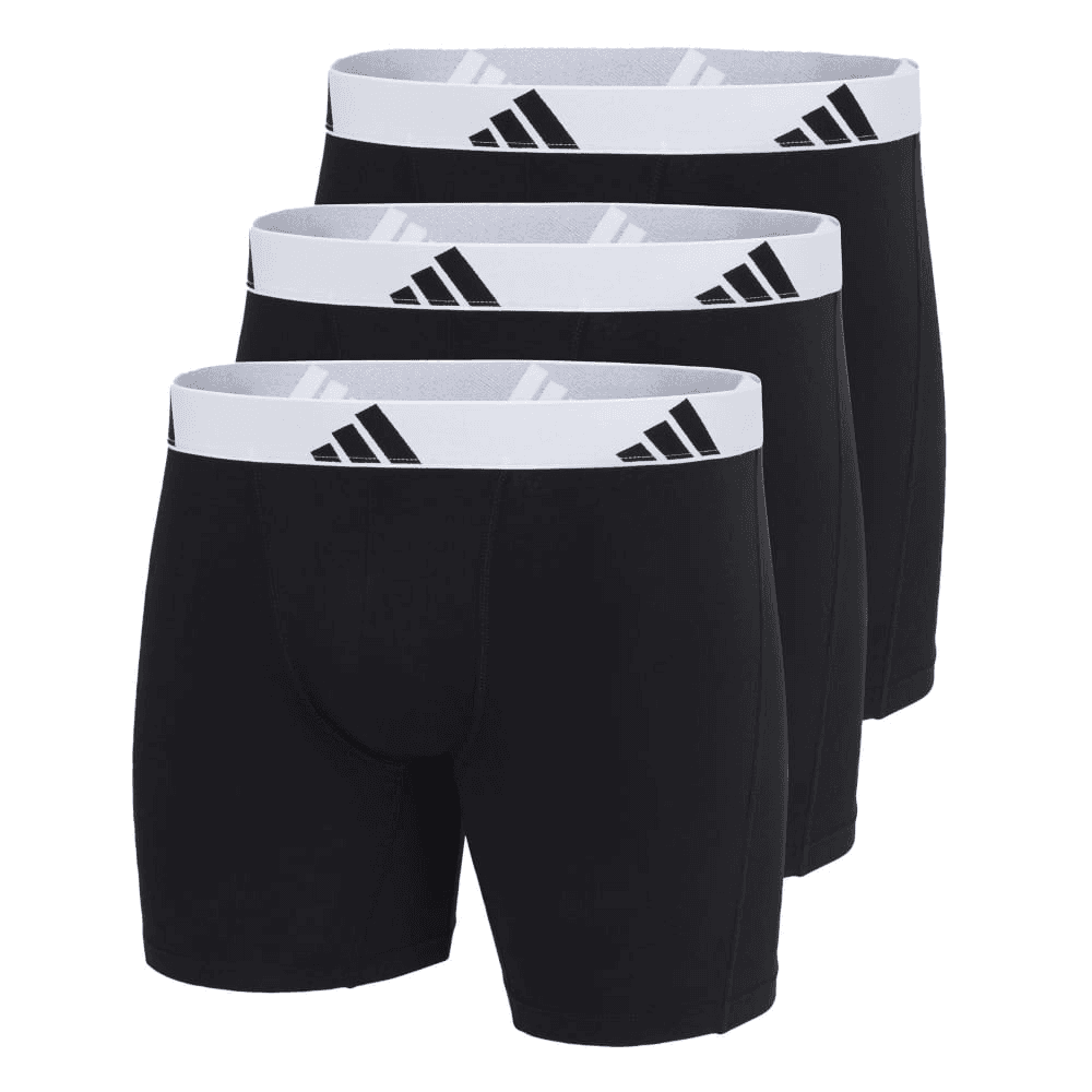 Pack 3 Boxer Adidas Performance Cotton 4Am004-006 Tamanho L Preto Tam. L