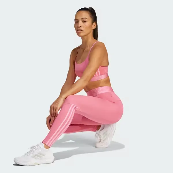 Calça Adidas Hyperglam Feminina L Rosa Tam. L