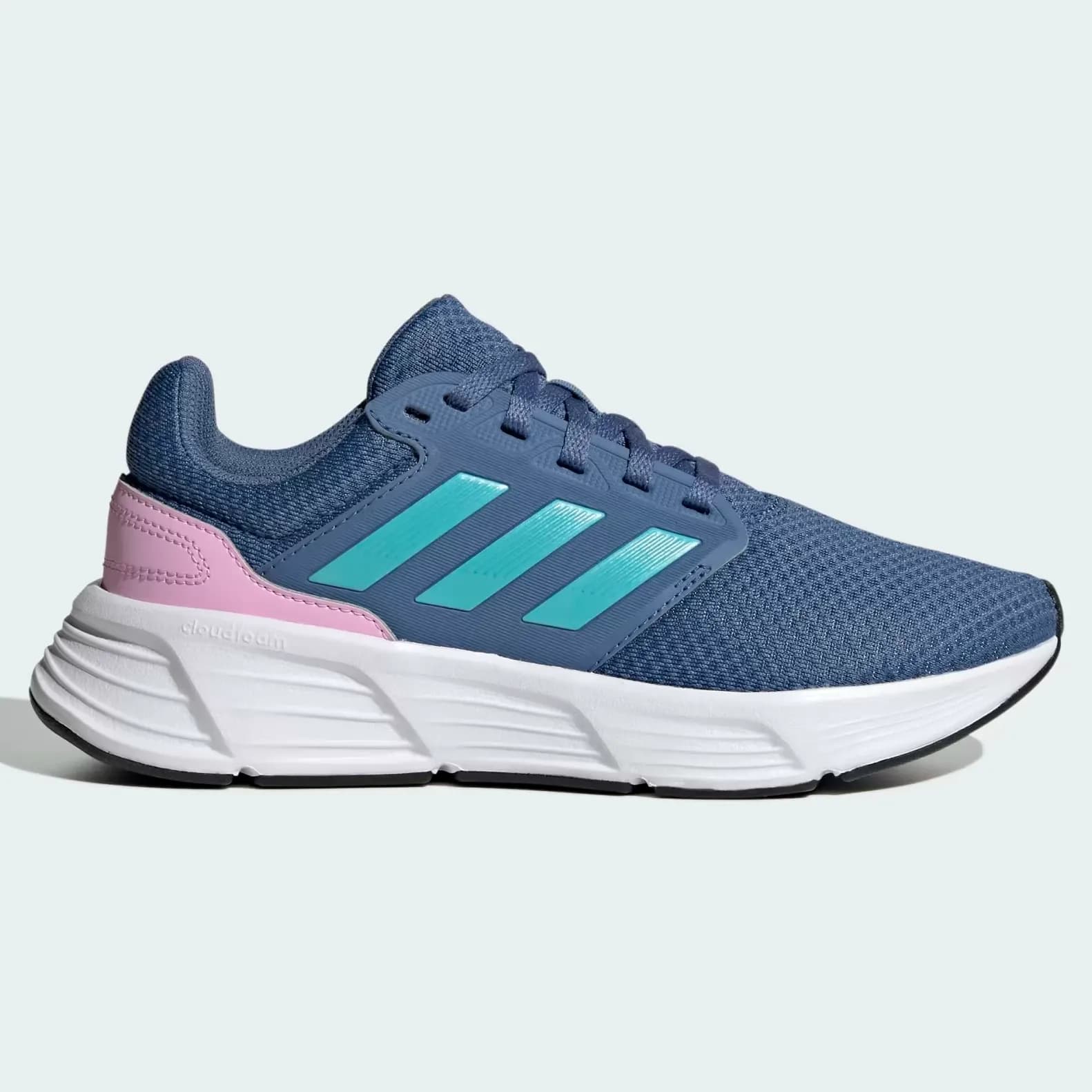 Tênis Adidas Galaxy 6 W Feminino 5.5 Roxo/Branco Tam. 5.5