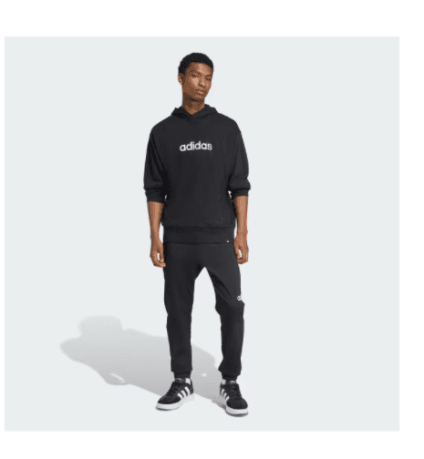 Moleton Adidas Essentials Big Linear Ke1415 Preto (T) L