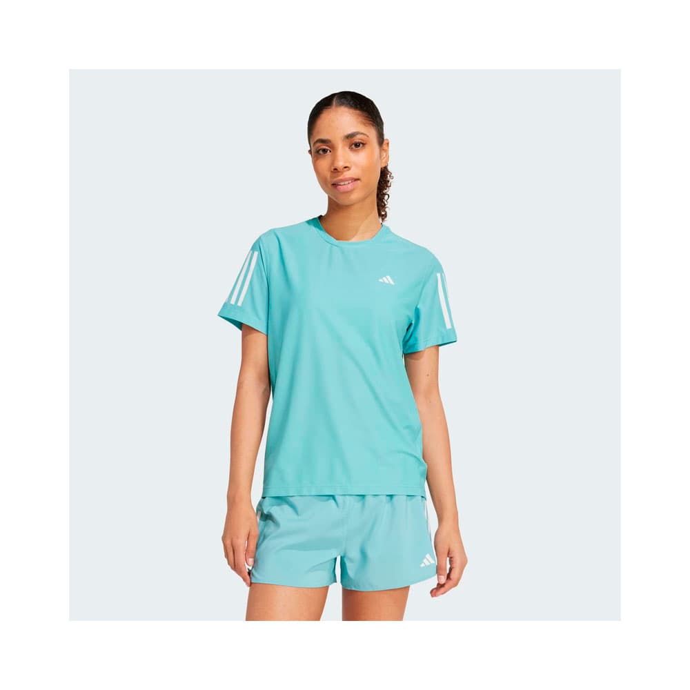 Camiseta Adidas Own The Run Jw9672 Fusion Azul (T) S