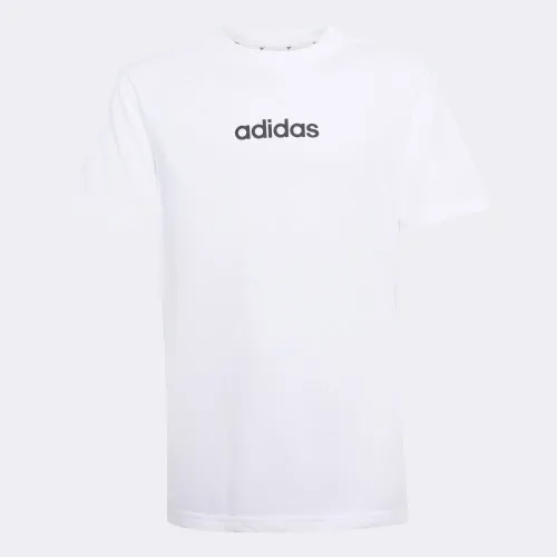 Camiseta Adidas Lin Tee 160 Jc9747 Branco Xl