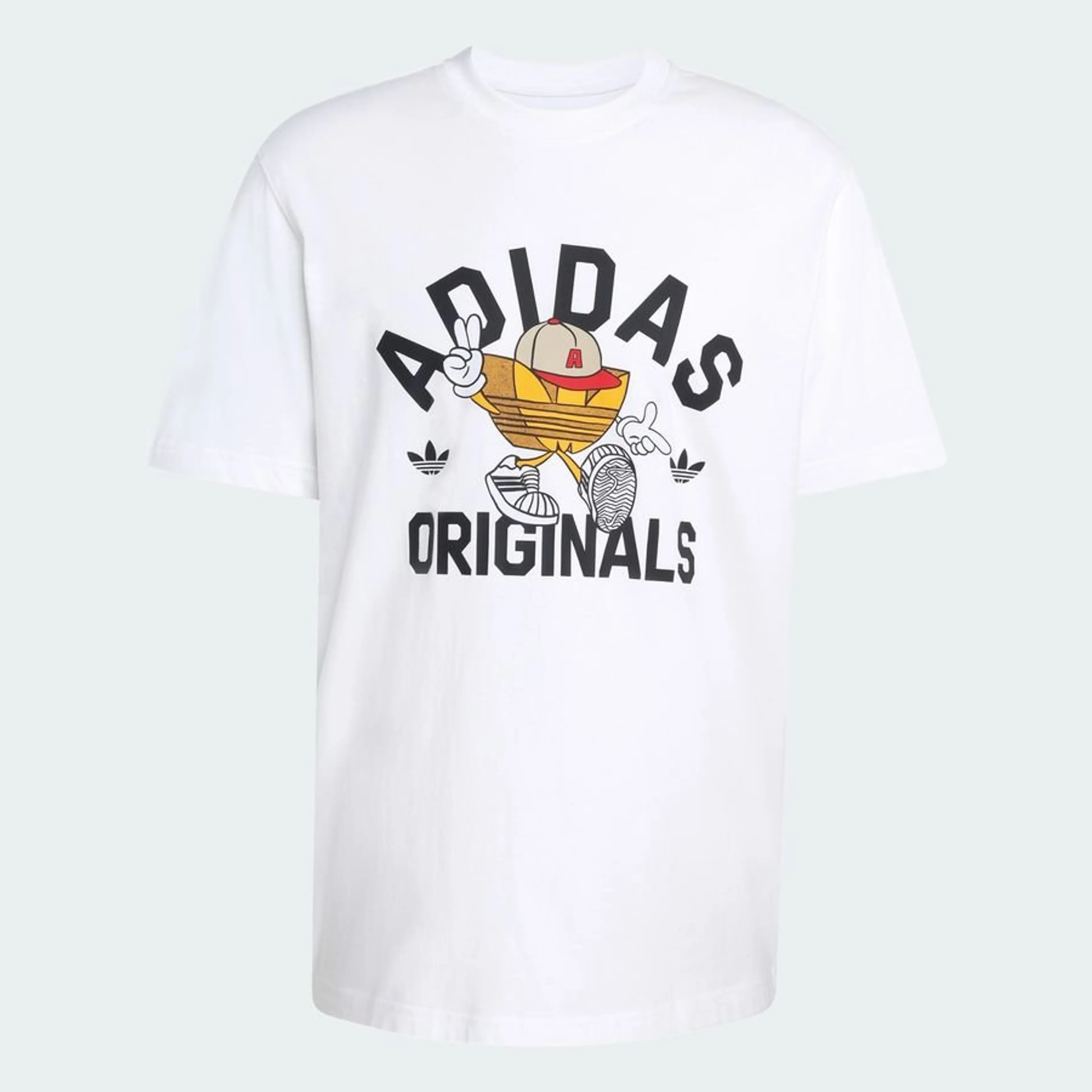Camiseta Masculina Adidas Gfx T Ks7617 L Branca Tam. L