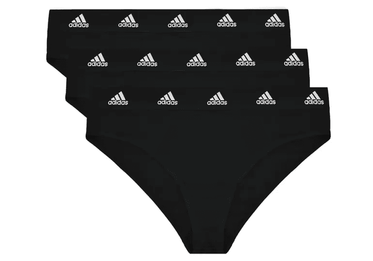 Ropa Interior Femenina Adidas 3PCS 4A3P92-000 L Negro Tam. L
