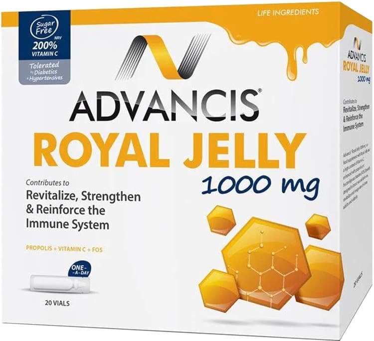 Suplemento Advancis Royal Jelly 1000MG (20 Unidades)