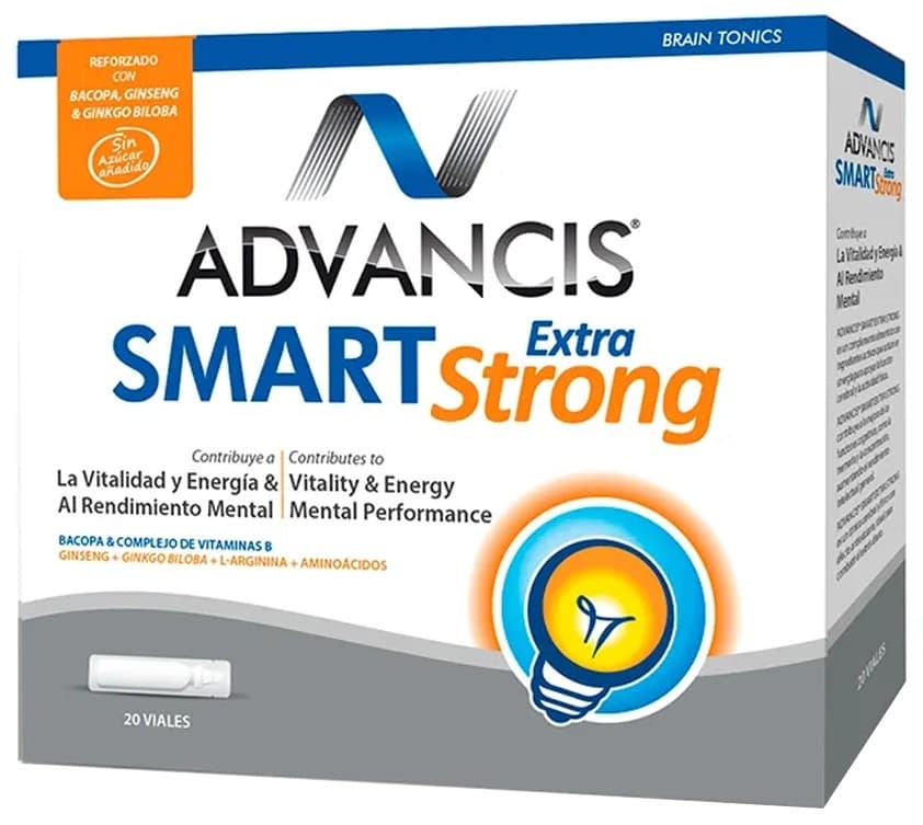 Suplemento Advancis Smart Extra Strong 20 Ampolas 10mL