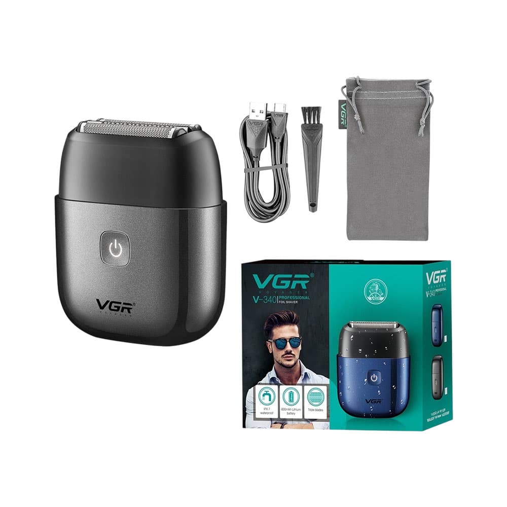 Barbeador Voyager V-340 Mini Preto