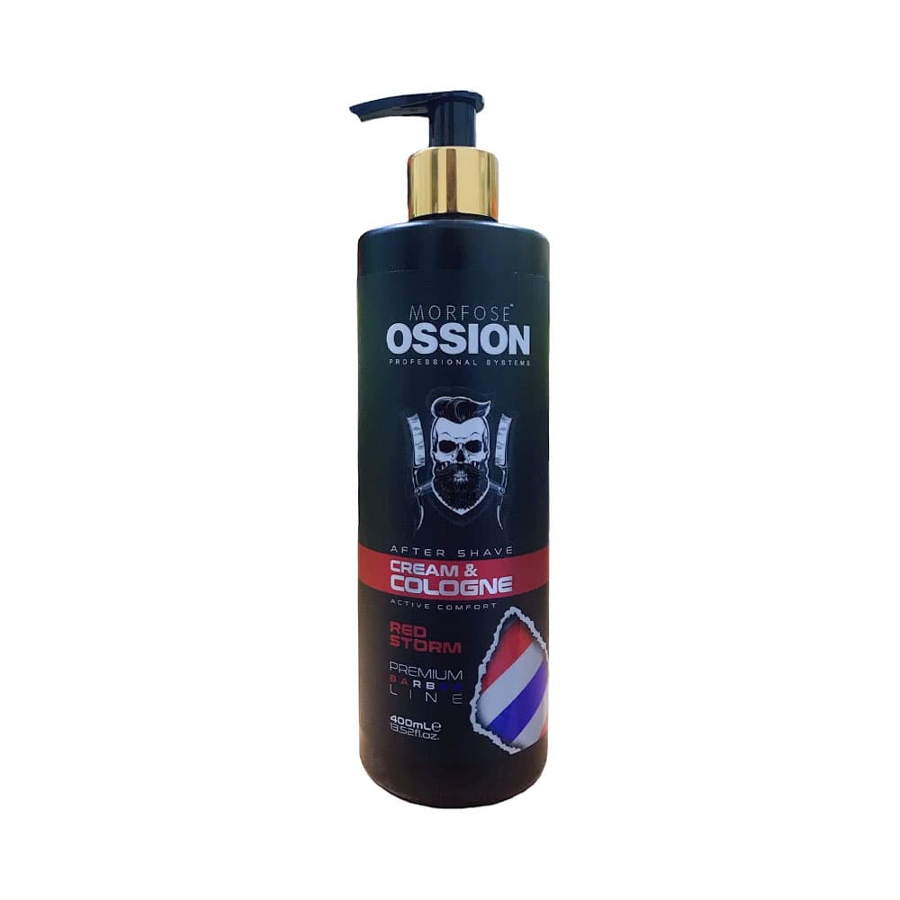 After Shave Ossion Cream & Cologne Red Storm 400ml