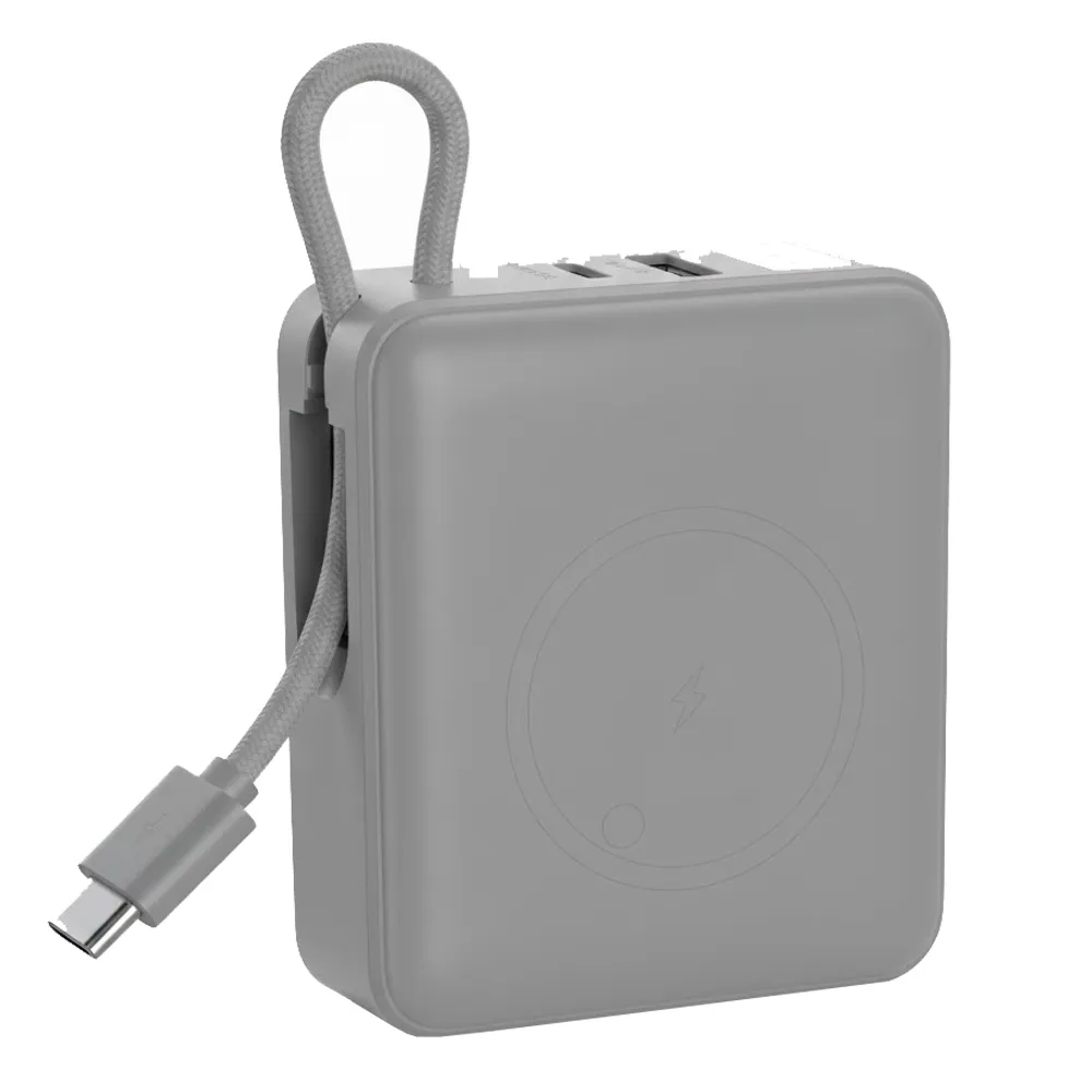 A'gold Cargador Portatil 10000MAH Silver (anatel) BTE-103