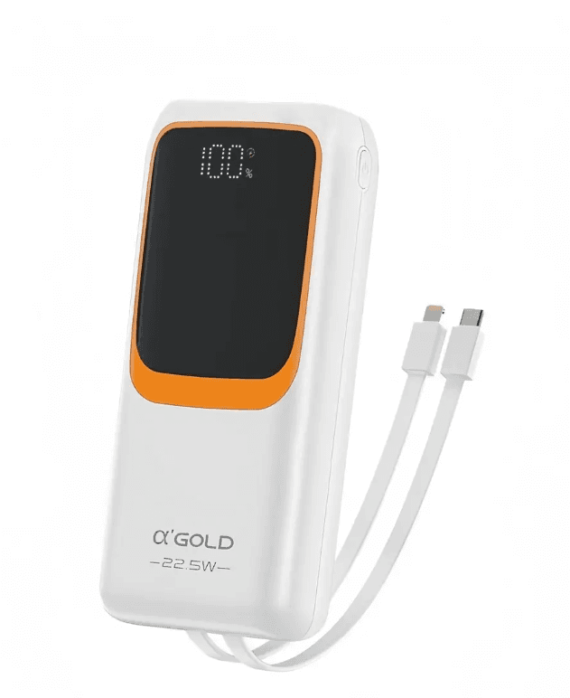 Power Bank A'Gold Pro Bte-40 22.5W 20000mAh White