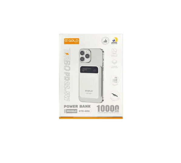 Power Bank A'Gold Pro Bte-60A Turbo 22.5W 10000mAh White