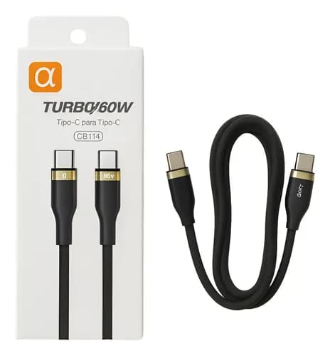 Cabo A´gold Cb114 Turbo 60W USB-C
