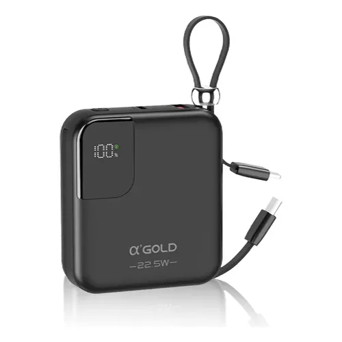 Power Bank A'Gold Pro Bte-48A 22.5W 10000mAh Negro