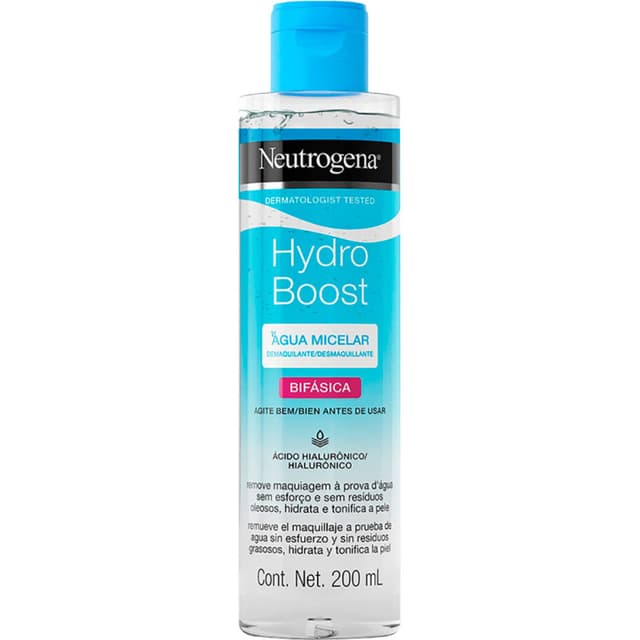 Água Micelar Bifásica Hydro Boost Neutrogena 200ml