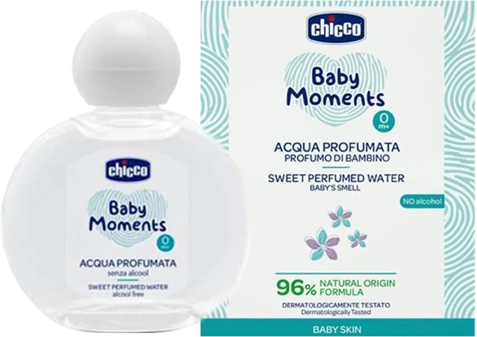 Água Perfumada Chicco Baby Moments 100ml