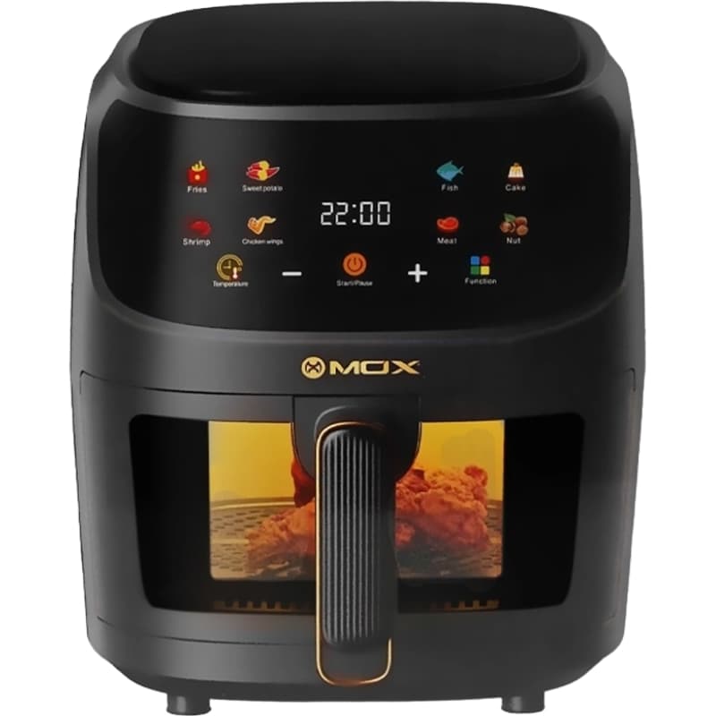 Air Fryer Mox Mo-Af163 7.1L 2000W 220V - Preto