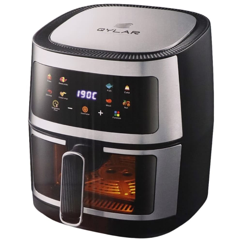 Air Fryer Qylar Big Fryer Ultra Space Qy-0206 1600W 110V 5L - Preto