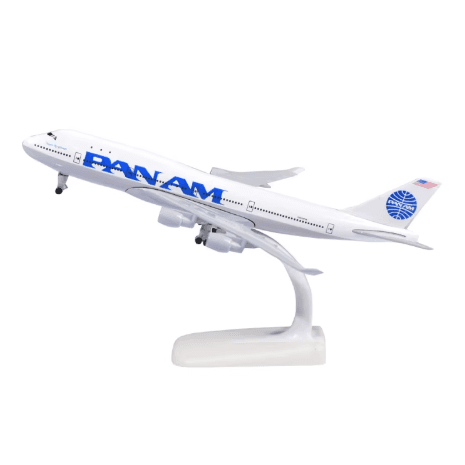 Modelo de Aeronave Aircraft Model B747 Pan Am Airlines