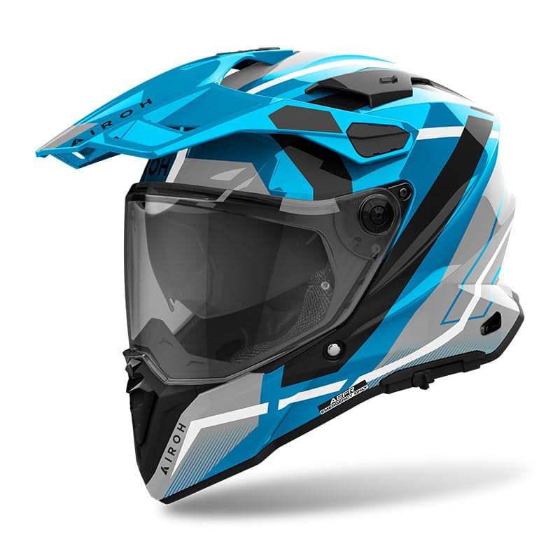 Capacete Airoh Commander 2 Mavick Cerulean Blue
