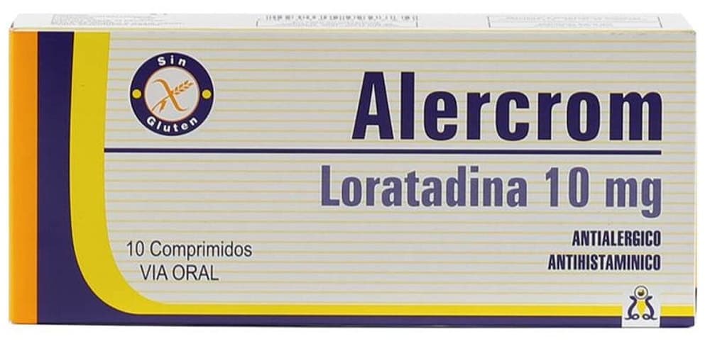 Loratadina 10MG (10 Comprimidos) Alercrom