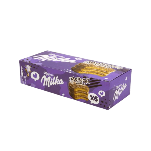 Alfajor Milka Super Ddl Clasico X6 420 G