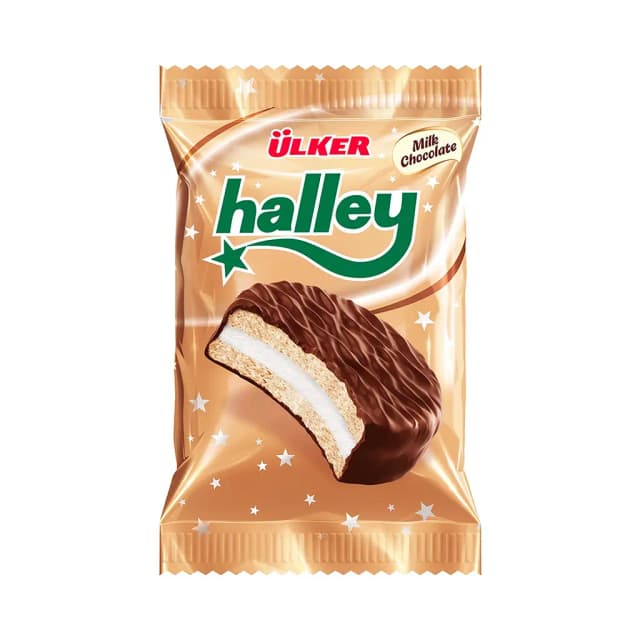 Alfajor Ulker Halley Chocolate com Marshmallow - 30G