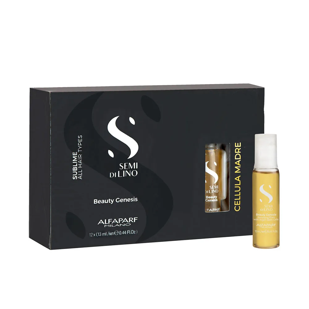 Tratamento Capilar Alfaparf Semi Di Lino Sublime Beauty Genesis 12 X 13 Ml