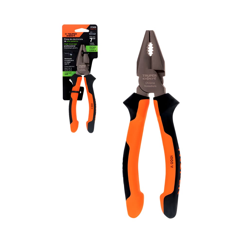 Alicate de Combinação Truper Expert 18CM 1000V