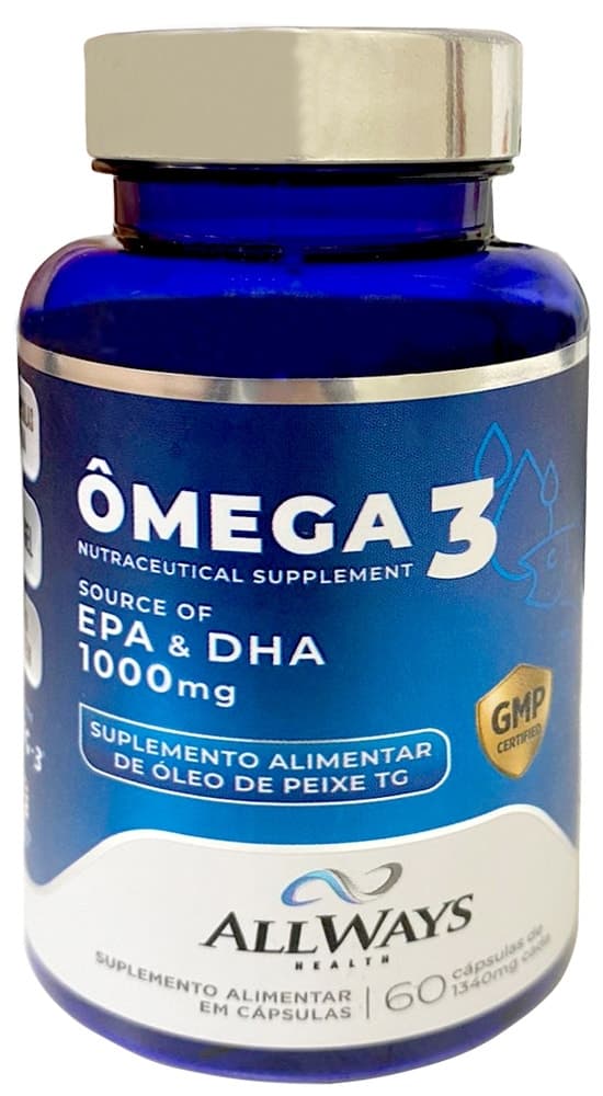 Suplemento Allways Health Omega 3 Epa & Dha 1000MG (60 Cápsulas)