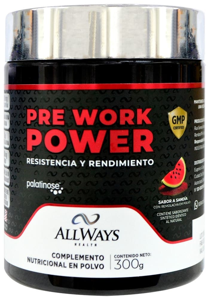 Pré-treino Allways Health Power Melancia - 300G