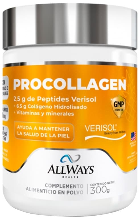 Suplemento Allways Health Procollagen Abacaxi - 300G