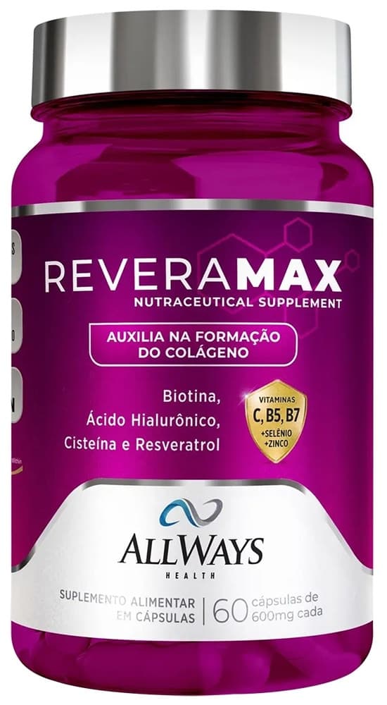 Suplemento Allways Health Reveramax 60 Cápsulas