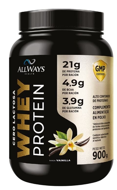 Whey Protein Baunilha Allways Health 900G