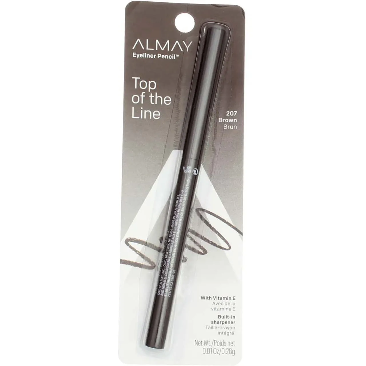 Lápis Delineador de Olhos Almay 207 Brown 0.28G