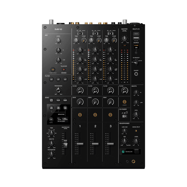 Mixer Alpha Theta Djm-V5 3 Canais