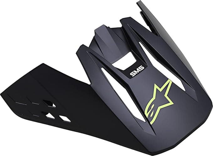 Viseira Alpinestars S-M5 Preto/Amarelo
