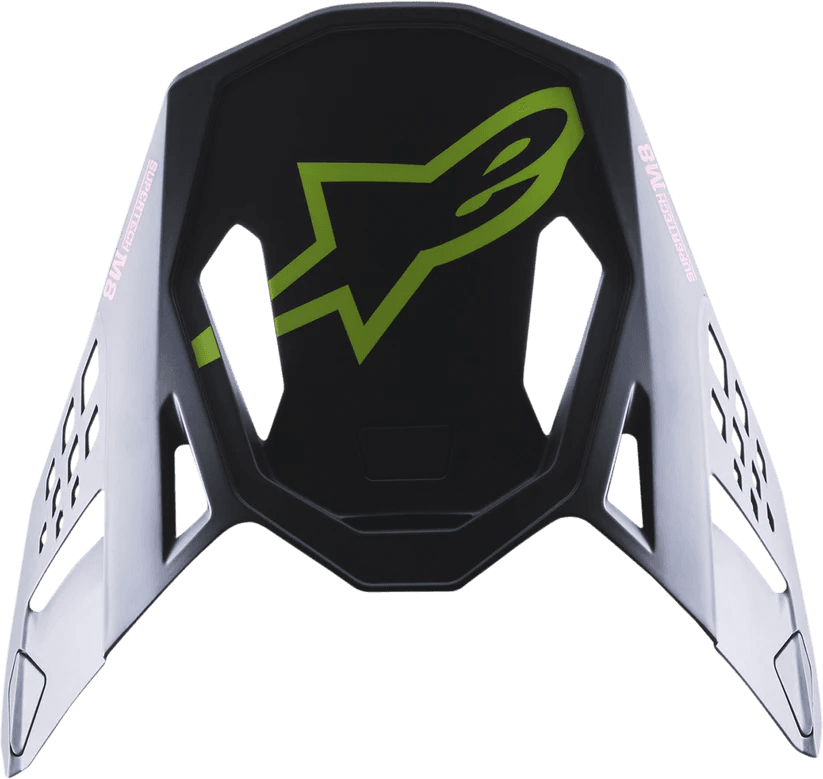 Viseira Alpinestars S-M5 Rayon Preto/Cinza M