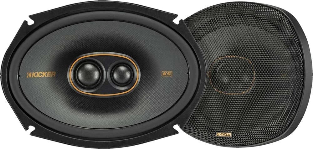 Alto-falante Coaxial 3-Way Kicker Signature 51Ksc69304 6X9" 300Watts